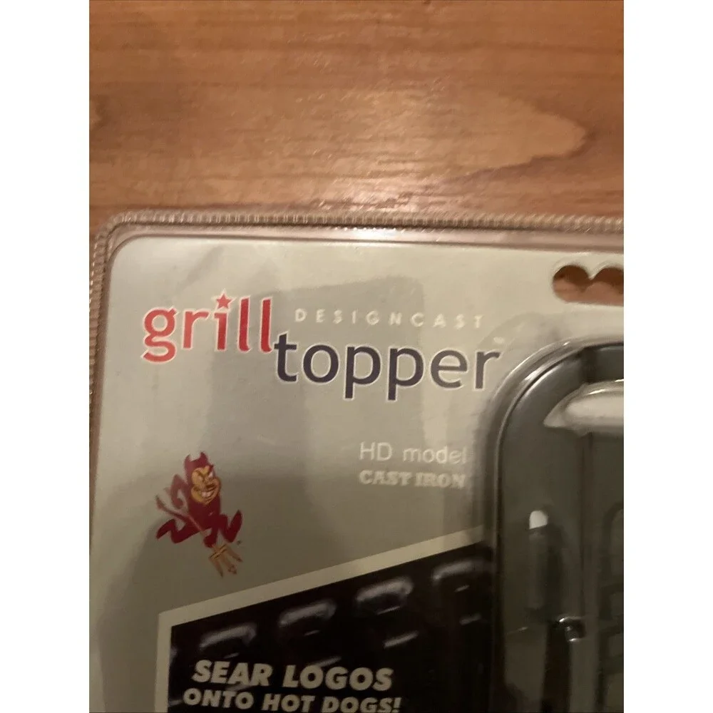 Designcast Grill Topper Arizona State Sun Devils HD Hot Dog Cast Iron Grill/Rack